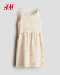 H&M PEACH STRAWBERRIES DRESS
