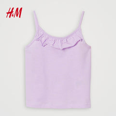 H&M PLAIN PURPLE TANK TOP