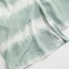 H&M TURQOUISE TIE DYE LOOSE FIT JERSEY LEGGINGS