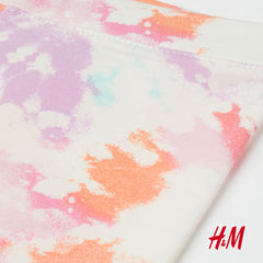 H&M WHITE TIE DYE LEGGING