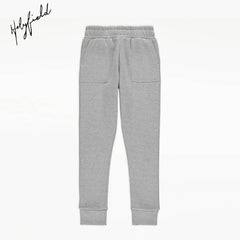 HOLYFIELD MEDIUM GREY GIRLS CUFFED TAPERED JOGGER