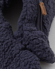 H&M DARK BLUE PILE ALL IN ONE SUIT WITH EARS 1009