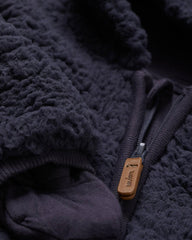 H&M DARK BLUE PILE ALL IN ONE SUIT WITH EARS 1009