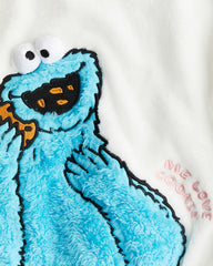 H&M WHITE COOCKIE MONSTER SWEATSHIRT
