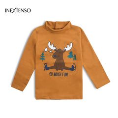 INEXTENSO SO MUCH FUN HIGH NECK T-SHIRT