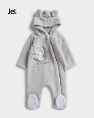 JET GREY MOON & TEDDY FLEECE ROMPER