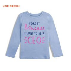 JOE FRESH PRINCESS CEO PRINTED T-SHIRT