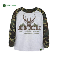 JOHN DEERE CAMO DEER PRINTED T-SHIRT