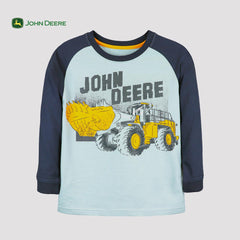 JOHN DEERE CONSTRUCTION GRAPHIC LONG SLEEVE T-SHIRT