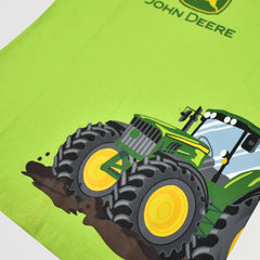 JOHN DEERE LOGO PARROT GREEN RAGLAN T-SHIRT