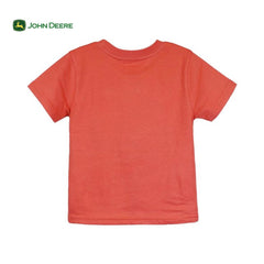 JOHN DEERE ORANGE TRACTOR PRINTED T-SHIRT-24