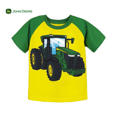 JOHN DEERE YELLOW-GREEN COME & GO T-SHIRT