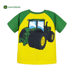 JOHN DEERE YELLOW-GREEN COME & GO T-SHIRT
