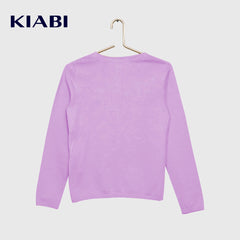 KIABI SOFT SOFT PURPLE ECO DESIGNED CARDIGAN