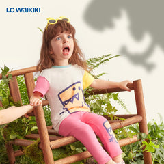 KUKUKID MULTICOLOR PRINTED T-SHIRT