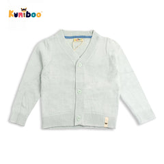 KUNIBOO PASTEL GREEN CARDIGAN