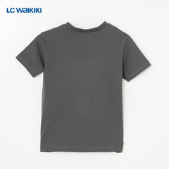 LC WAIKIKI CHARCOAL MY DADDY T-SHIRT