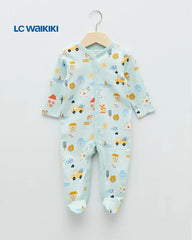 LC WAIKIKI GREEN FARM PRINTED ROMPER