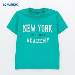 LC WAIKIKI GREEN NEW YORK T-SHIRT
