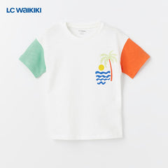 LC WAIKIKI MULTICOLOR SUMMER VACAY T-SHIRT