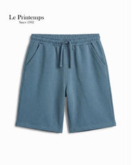 LE PRINTEMPS ABSTRACT PRINTED T-SHIRT WITH SHORTS 2 PCS SET