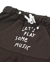 LE PRINTEMPS BROWN LETS PLAY MUSIC SHORTS