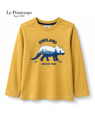 LE PRINTEMPS DINOLAND JURASSIC PARK LONG SLEEVE T-SHIRT