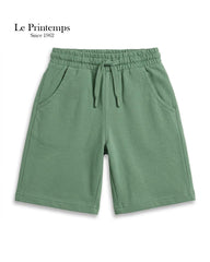 LE PRINTEMPS FEEL YOU FREE T-SHIIRT WITH SHORTS 2 PCS SET