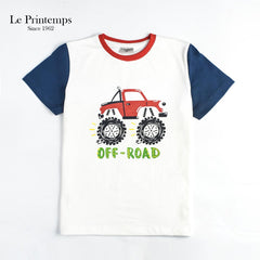 LE PRINTEMPS OFF ROAD PRINTED T-SHIRT