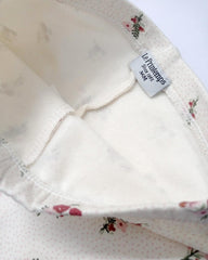 LE PRINTEMPS OFF WHITE FLORAL FLEECE LEGGING