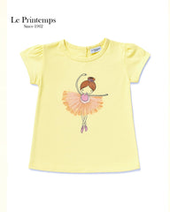 LE PRINTEMPS PRINTED TOP