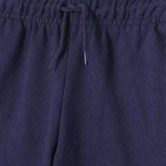 LEFTIES DARK BLUE FLEECE BERMUDA SHORTS