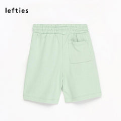 LEFTIES GREEN THE BEST PRINTED FLEECE BERMUDA SHORTS