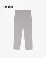 LEFTIES LIGHT GREY CHINO COTTON PANTS