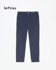LEFTIES NAVY BLUE CHINO COTTON PANTS