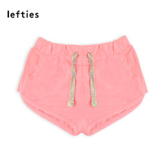 LEFTIES NEON PINK GIRLS SHORTS