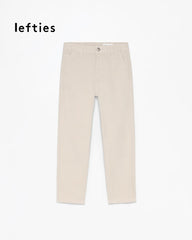 LEFTIES OFF WHITE CHINO COTTON PANTS