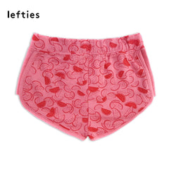 LEFTIES WATERMELON GIRLS PRINTED SHORTS