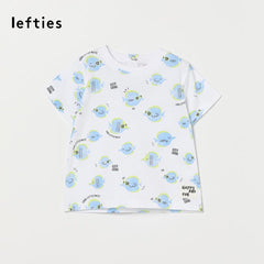 LEFTIES WHITE COOL LITTLE MATE T-SHIRT