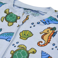 LINDEX BLUE OCEAN PYJAMA ROMPER