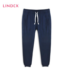 LINDEX NAVY BLUE PLUSH TROUSER