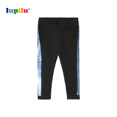 LUPILU BLACK DOUBLE SIDED SEQUINED FLEECE LEGGING