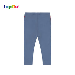 LUPILU BLUE DOUBLE SIDED SEQUINED FLEECE LEGGING