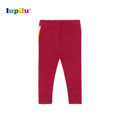 LUPILU RED DOUBLE SIDED SEQUINED FLEECE LEGGING