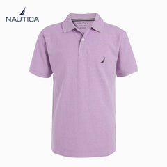 NAUTICA LIGHT PURPLE PLAIN POLO