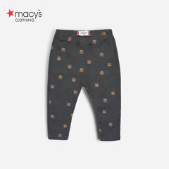 MACY GREY BEAR PRINTED LEGGING -MYS55