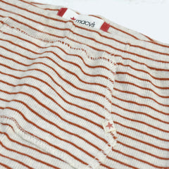 MACYS BROWN STRIPE KANGAROO POCKET LEGGING -MYS08