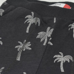 MACYS CHARCOAL GREY PRINTED SHORT