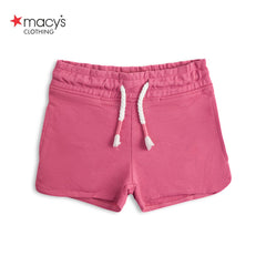 MACYS DARK PINK PLAIN GIRLS SHORTS