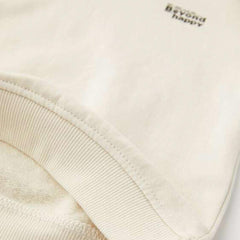 MACYS ECRU BEYOND HAPPY SWEATSHIRT